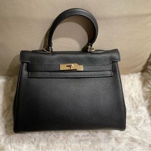 BNWT Leather Top Handle Bag